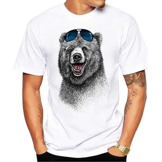 Laughing Bear Men T-shirt